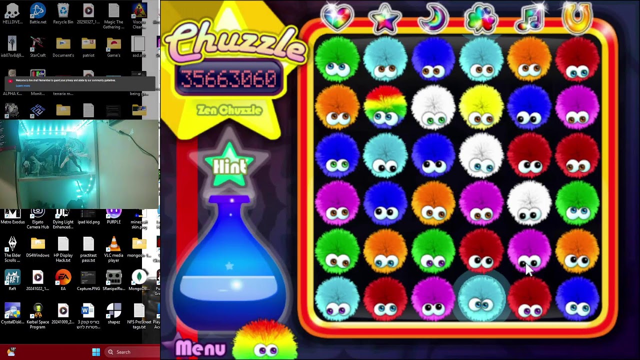 Chuzzle Deluxe let's stream play episode 87