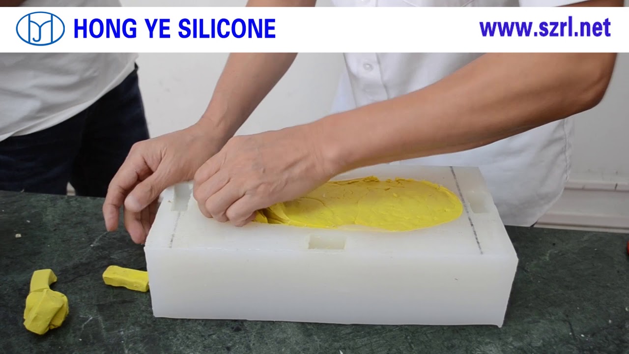How to make a shoe mold with silicone rubber