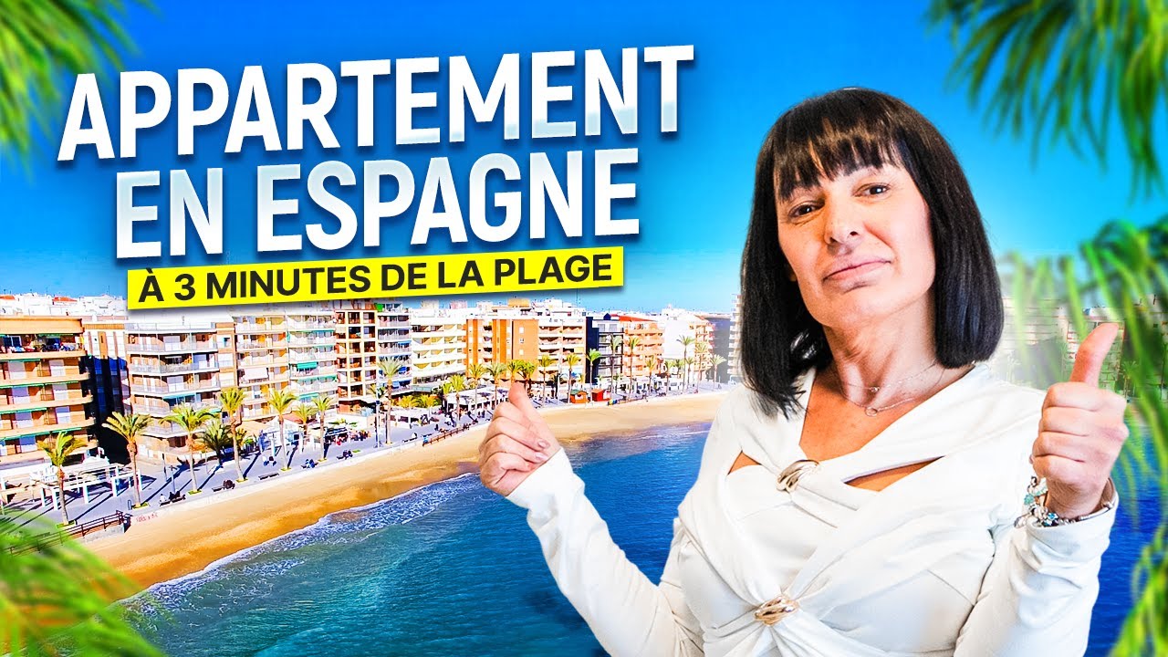 Immobilier en Espagne – Appartement 3 chambres à Torrevieja à seulement 300 m de la plage