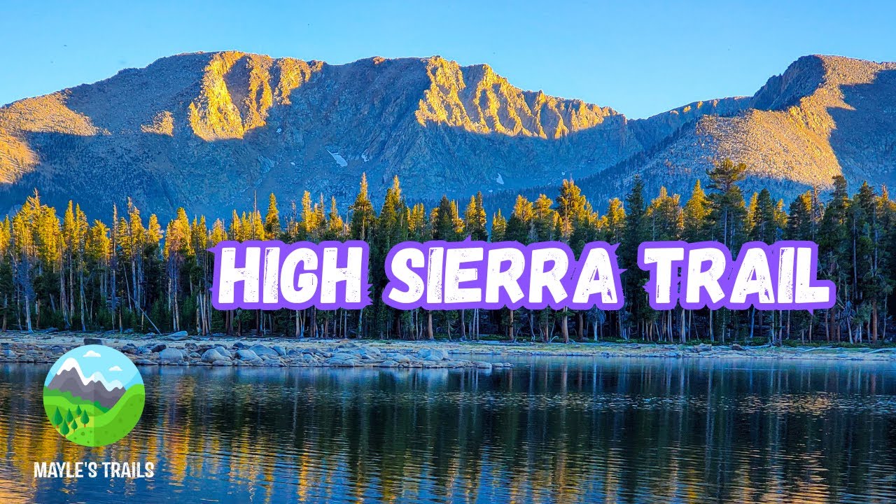 High Sierra Trail | Alone in the Wilderness | Solo Backpacking | 4K