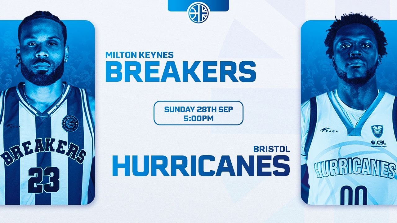 Milton Keynes Breakers Vs Bristol Hurricanes - 28.09.25