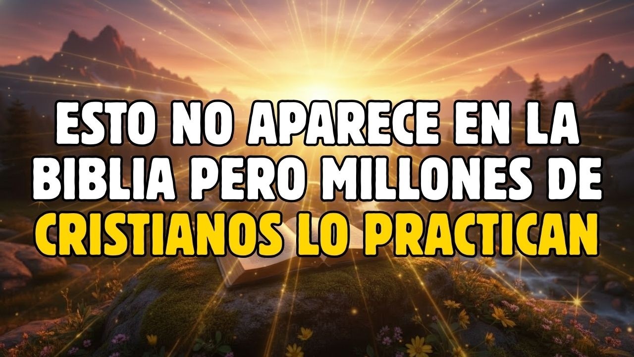 Esto no aparece en la Biblia… pero millones de Cristianos lo practican