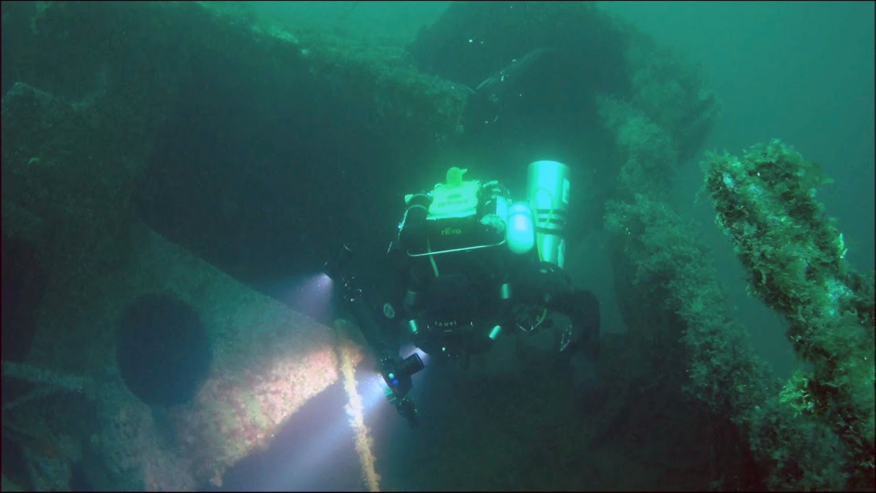 Wreck Diving Expedition Norway 2022 - Part 7: Norwegian Coastal Defense Ship 