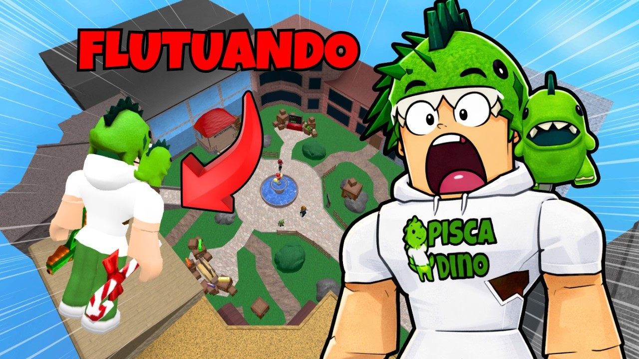 😱 Como SUBIR e FLUTUAR em cima de TODOS OS MAPAS do MM2