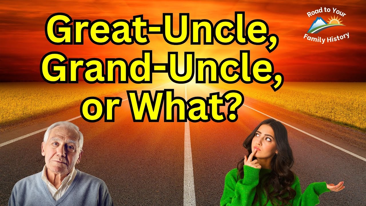 Great Uncle or Grand Uncle? Are they REALLY the same?