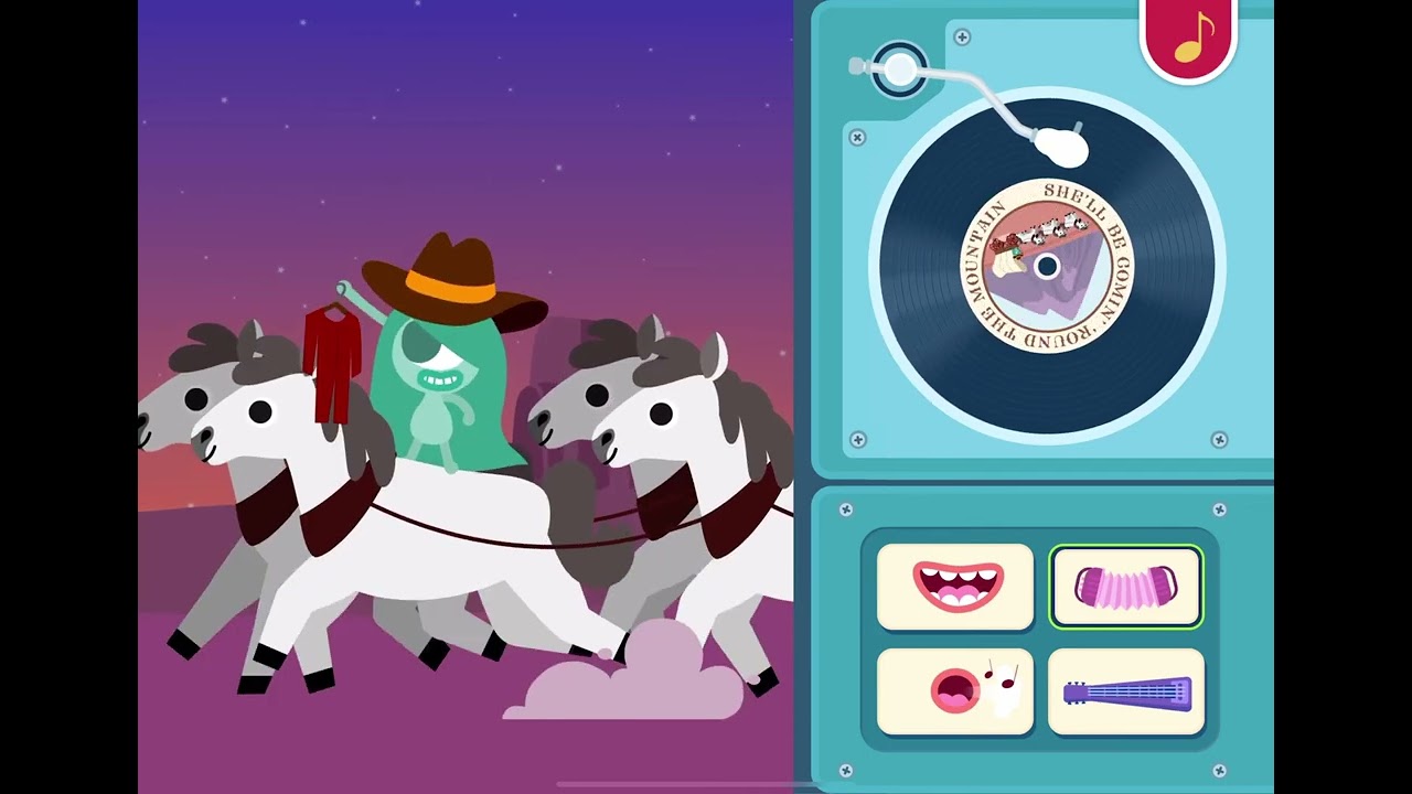 Endless Learning Academy Music :she'll be coming' round the mountain|Boopanpankids