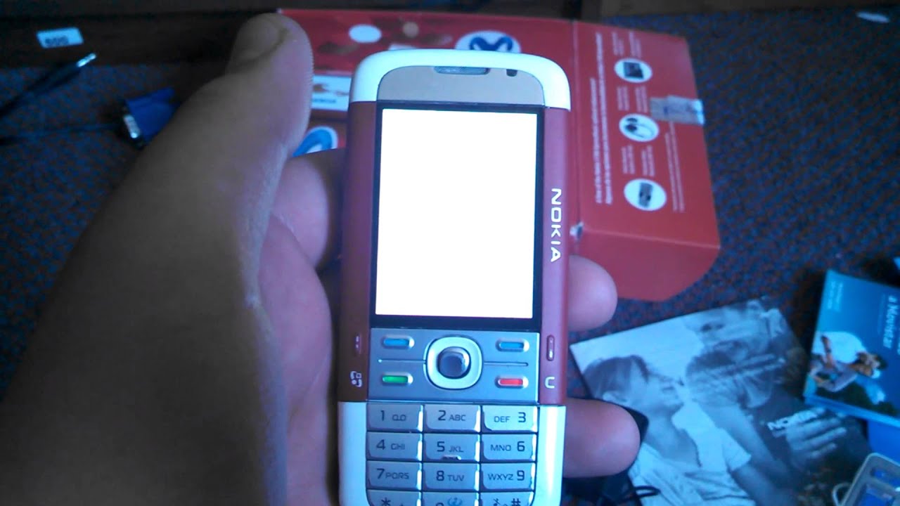 Nokia 5700 unboxing español
