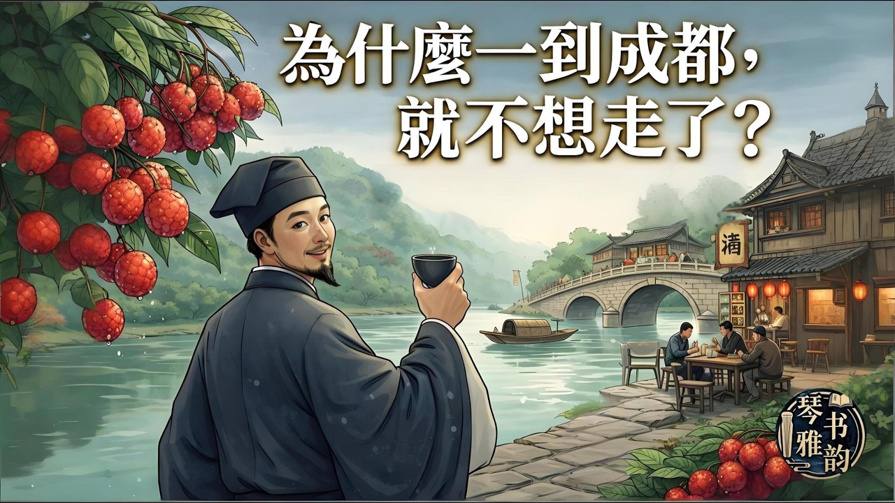 “為什麽不想離開成都？” 一首唐詩告訴您答案 | 張籍：《成都曲》