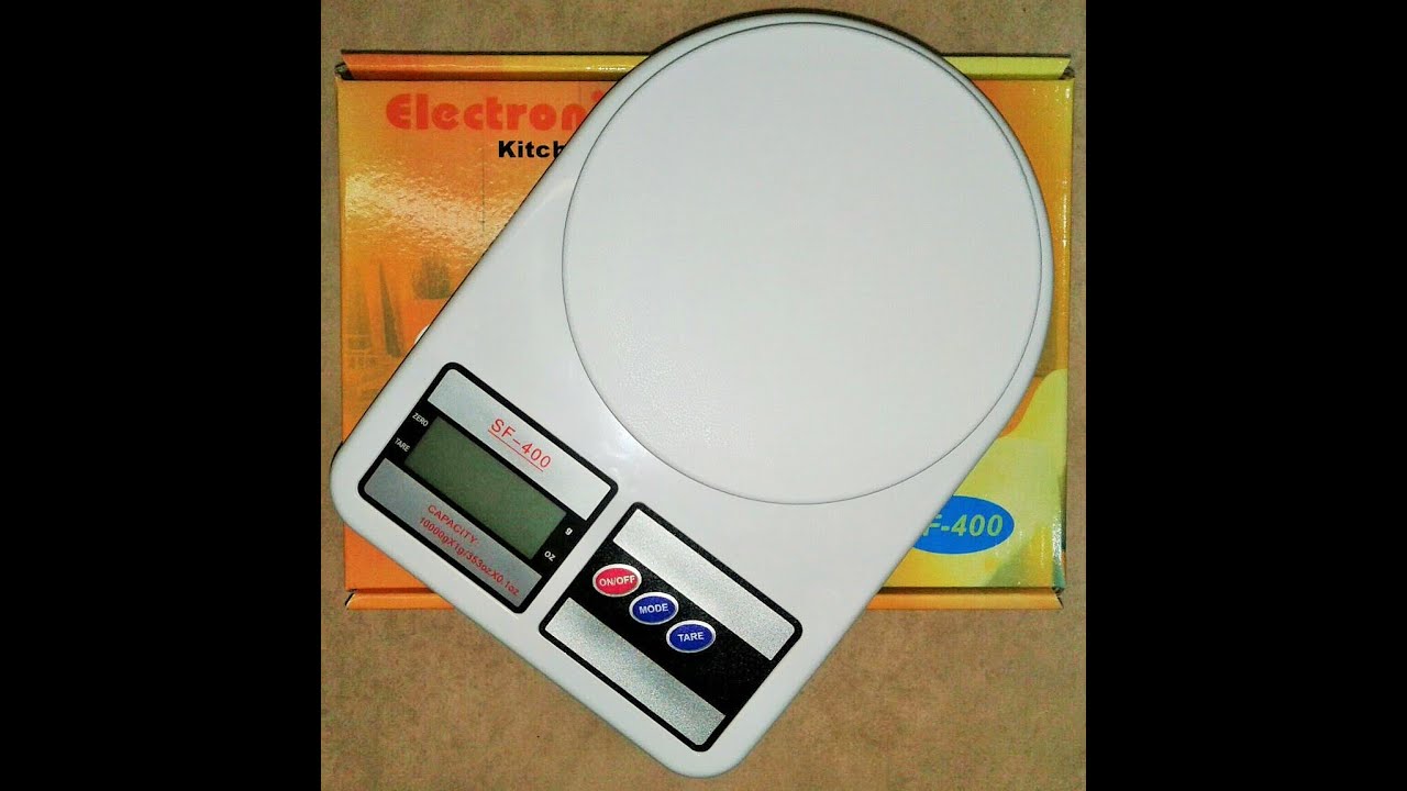 Tips y consejos para el correcto uso de la Balanza SF-400