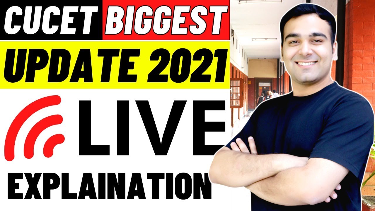 CUCET Biggest Update 2021 | DELHI UNIVERSITY ADMISSIONS PROCESS | Live News