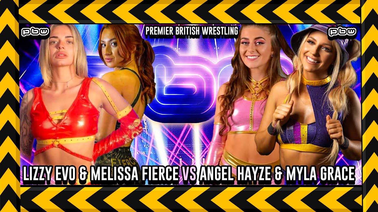 Melissa Fierce & Lizzy Evo vs Myla Grace & Angel Hayze | PBW