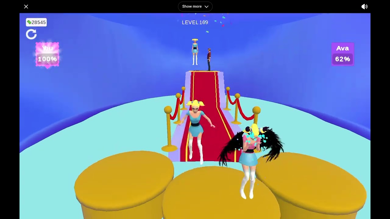 Playing Build a queen with my tablet/computer!