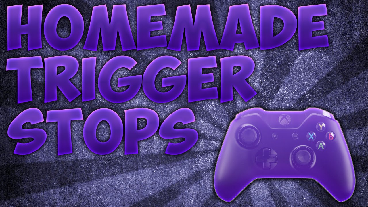 Homemade Trigger Stops for an Xbox One Controller!