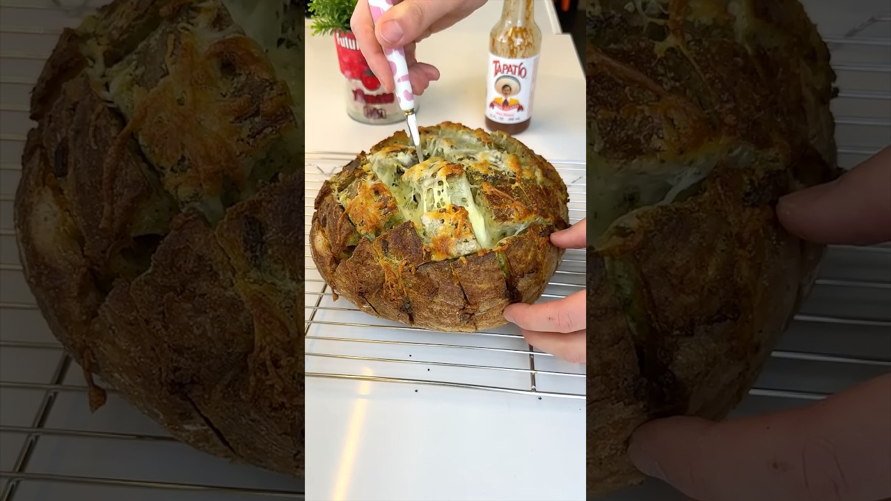 50-clove Garlic bread