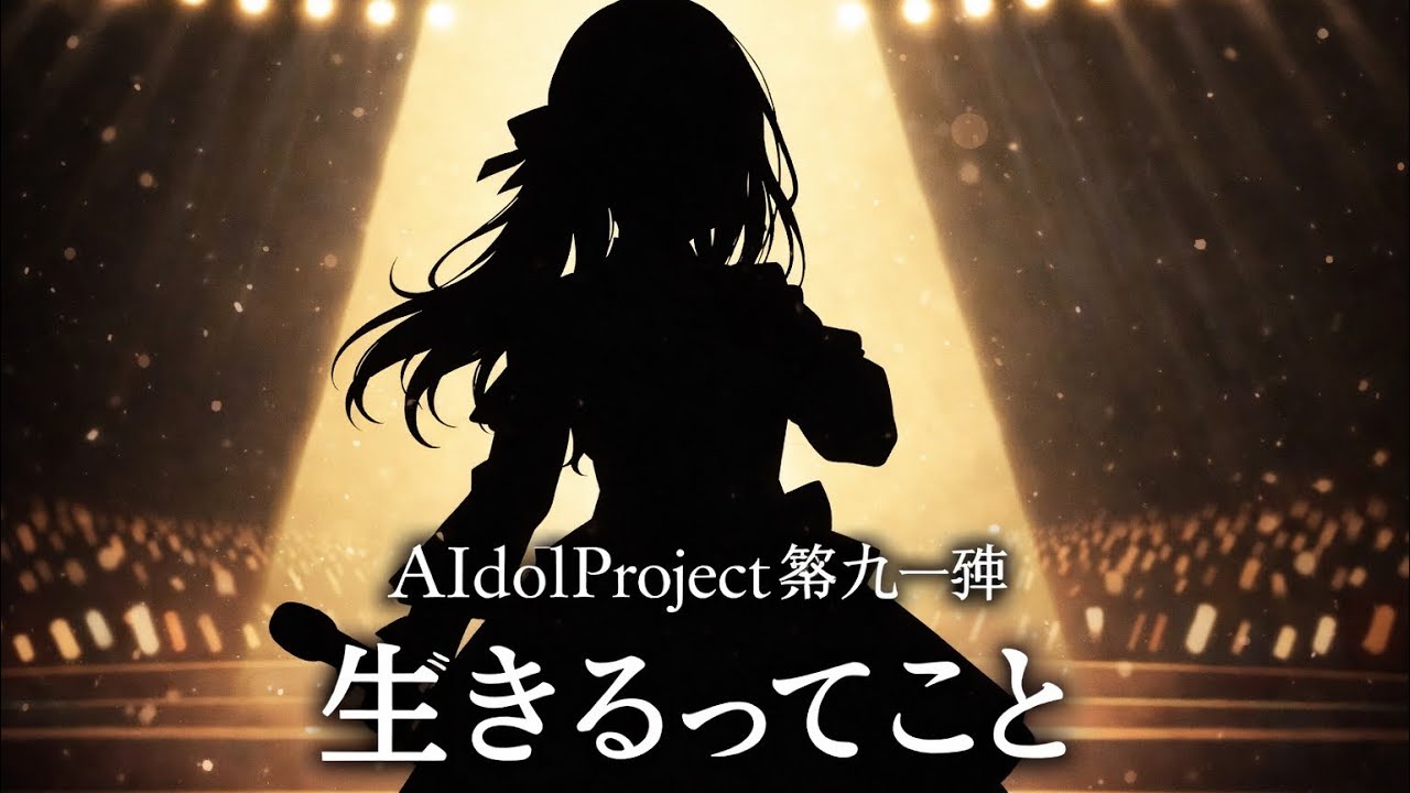 【泣ける曲】「生きるってこと」【AIdolProject】【Official Music Video】