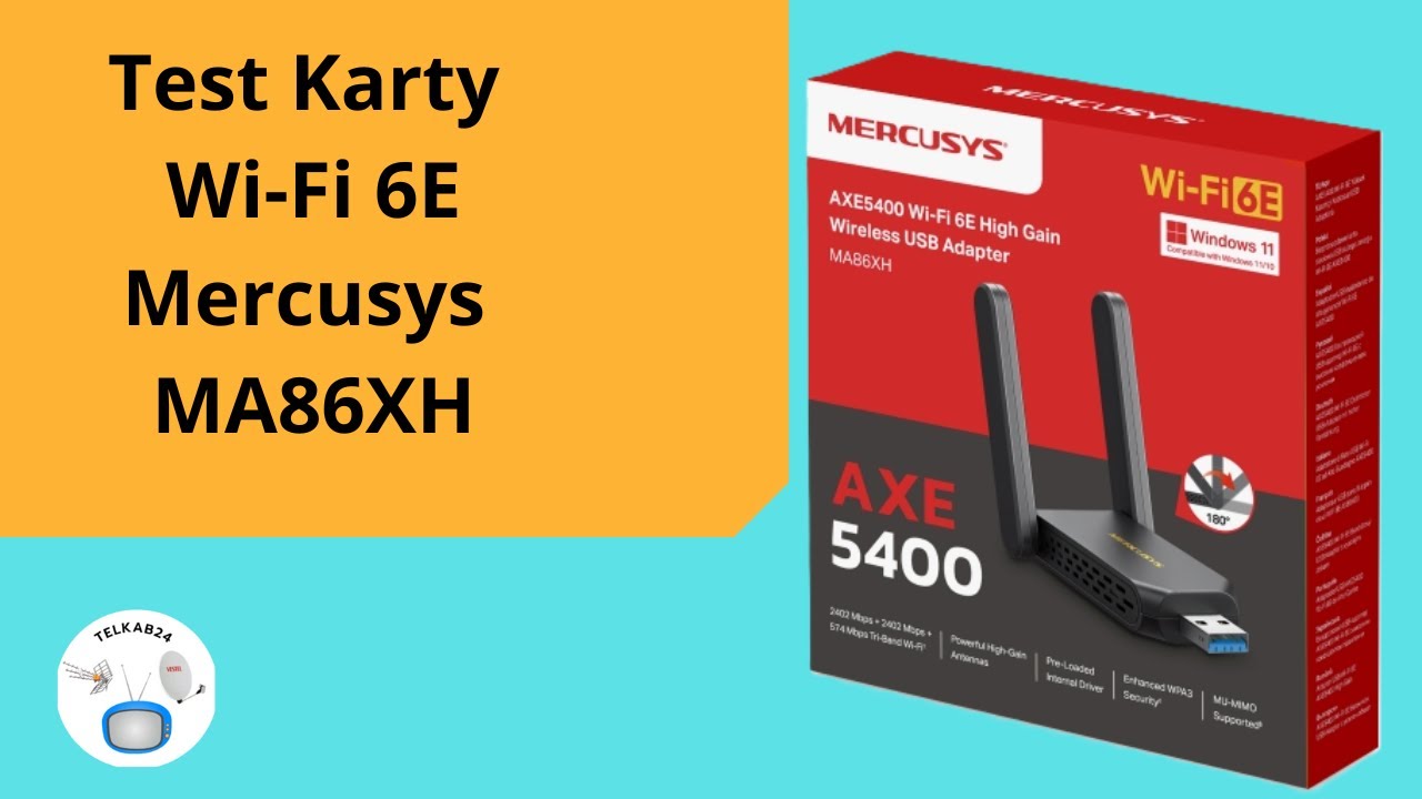 Masz Wolne Wi-Fi? Sprawdź, Co Potrafi Karta Wi-Fi 6E Mercusys MA86XH!
