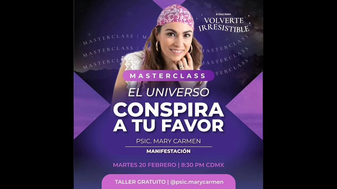 Masterclass 1 Volverte Irresistible