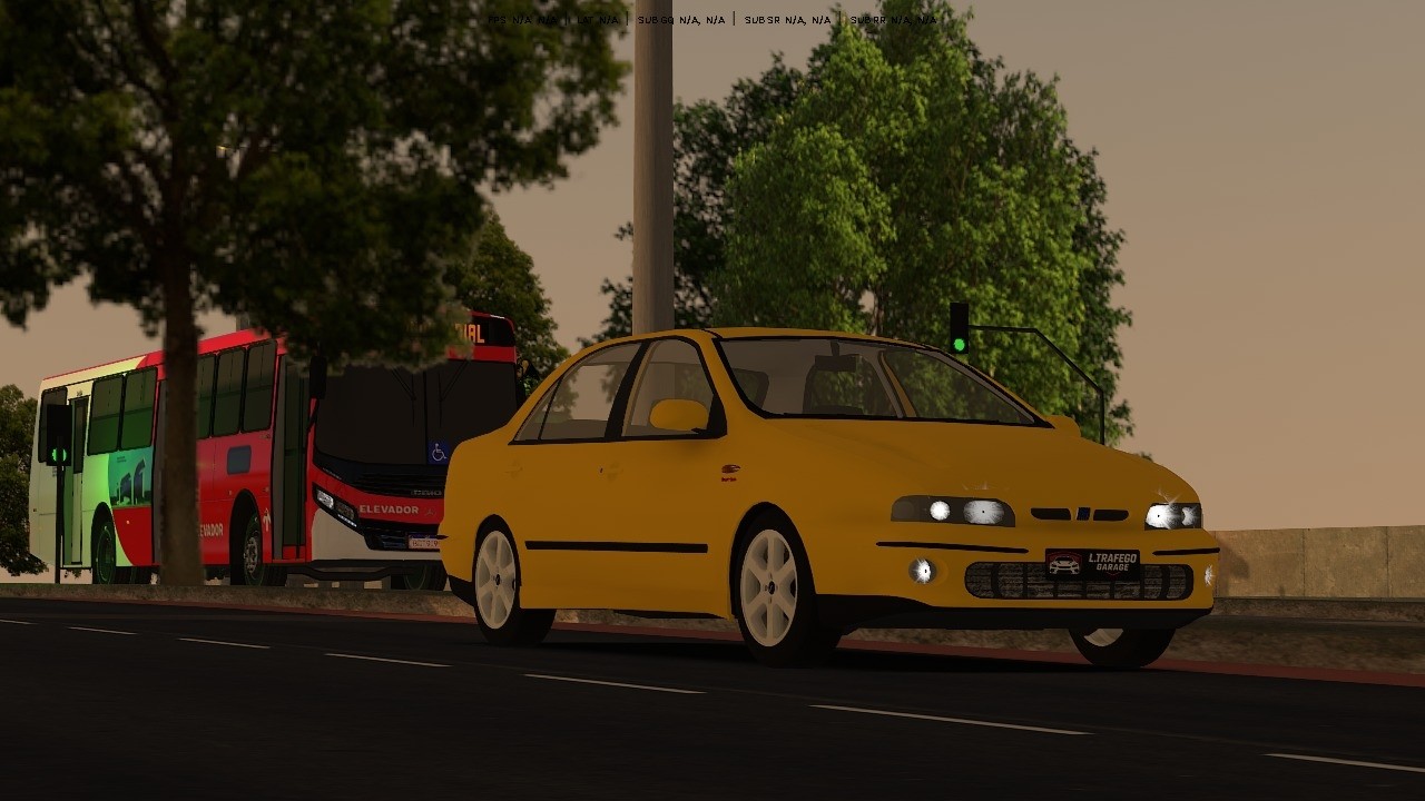 Acelerando Fiat Marea Fivetech 2.4 20v (teste)