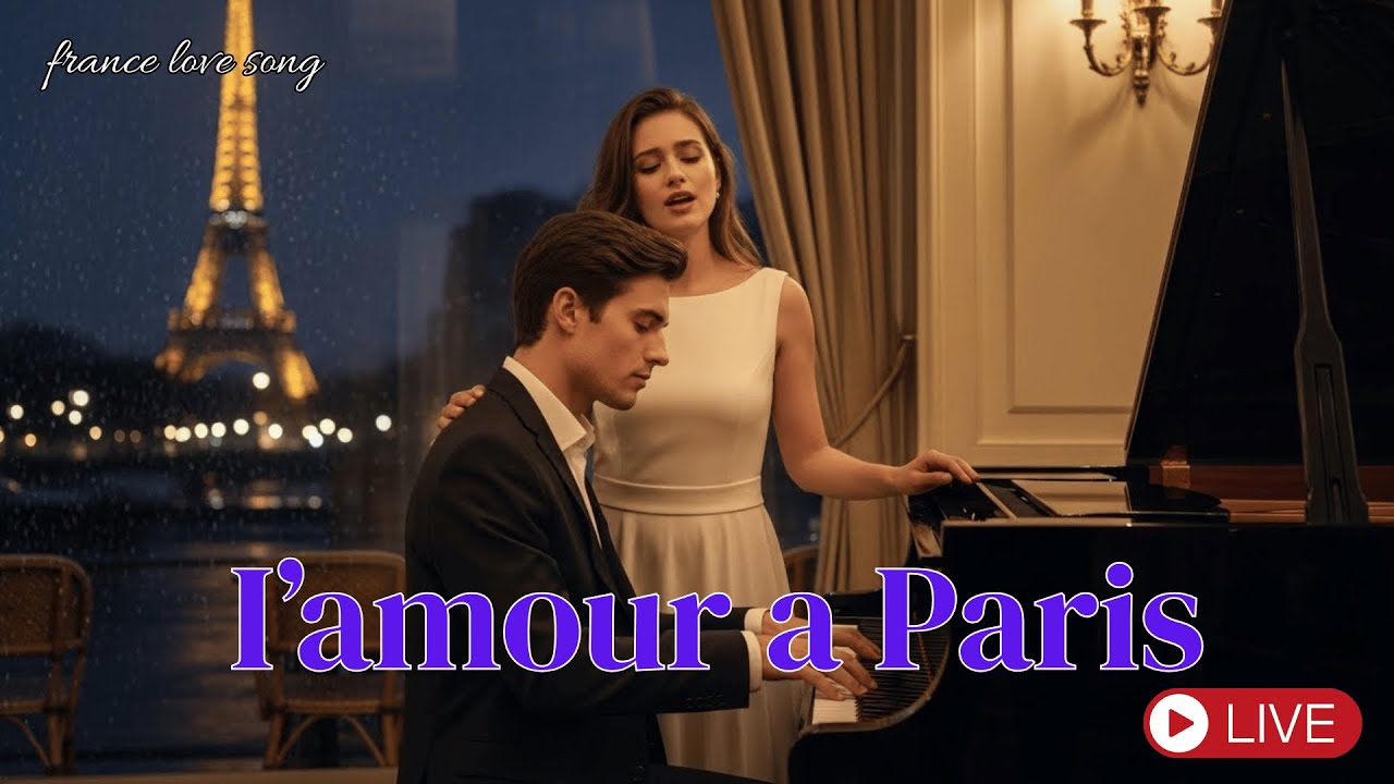 Paris Love Songs 💕 Chansons d’Amour Françaises | Romantic Vibes
