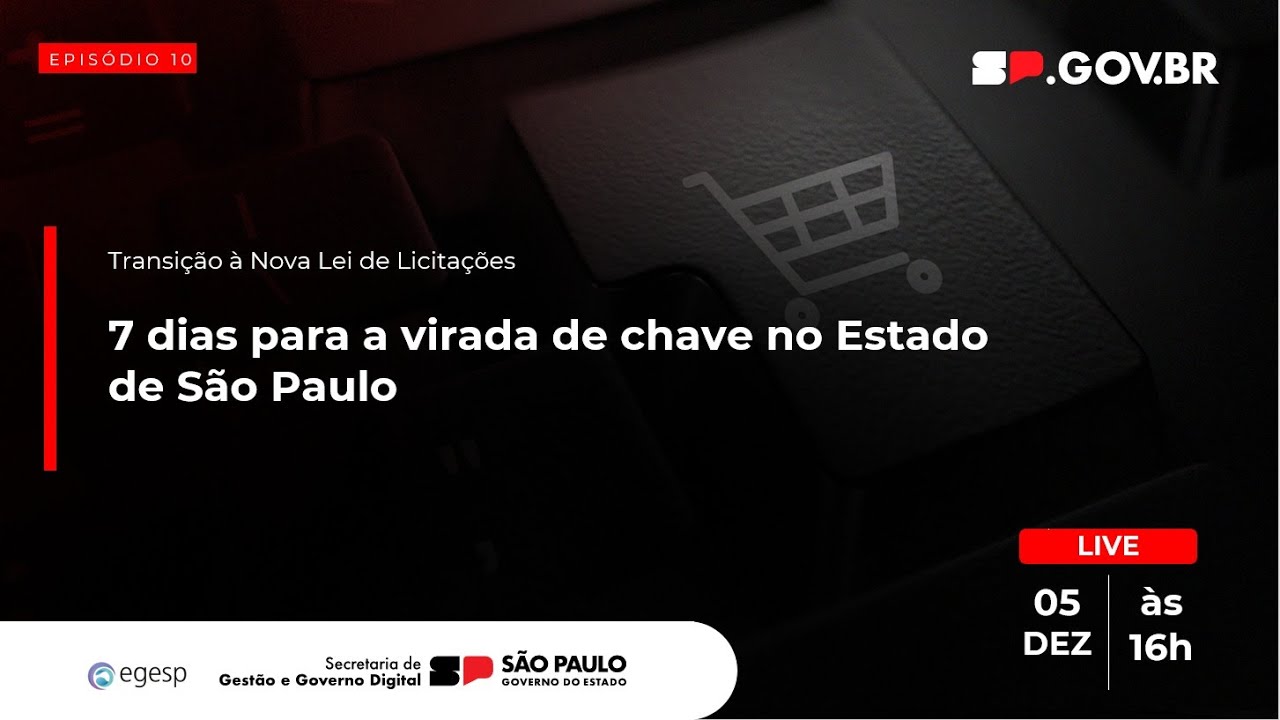 Episódio 10: 7 dias para a virada de chave no Estado de São Paulo