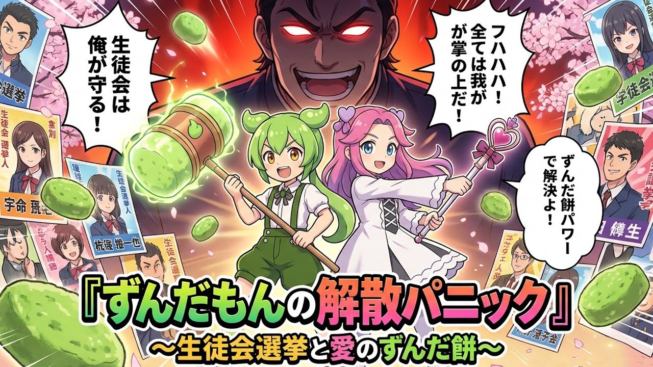 【漫画】衆議院解散のニュースに乗じて、学校でも「解散風」が吹き荒れる！？