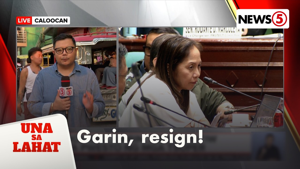 DOE Sec. Garin, pinagbibitiw sa puwesto ng mga tsuper | Una Sa Lahat