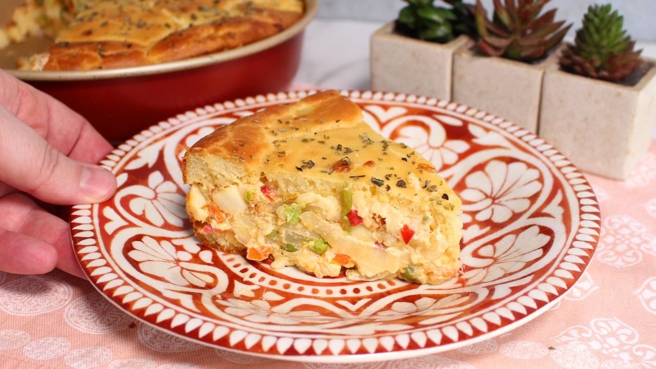 TORTA CREMOSA DE PALMITO - RECEITAS QUE AMO