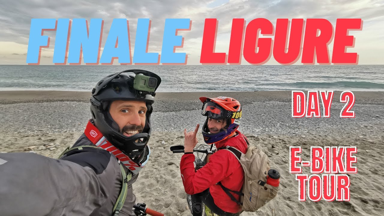 I TRAIL PIU' BELLI DI FINALE LIGURE - Giornata epica in E-Bike
