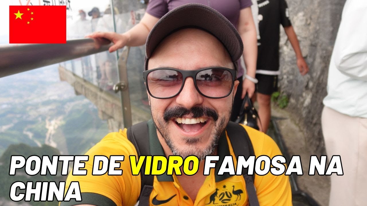 🇨🇳 A FAMOSA PONTE DE VIDRO DA CHINA | Tianmen Mountain