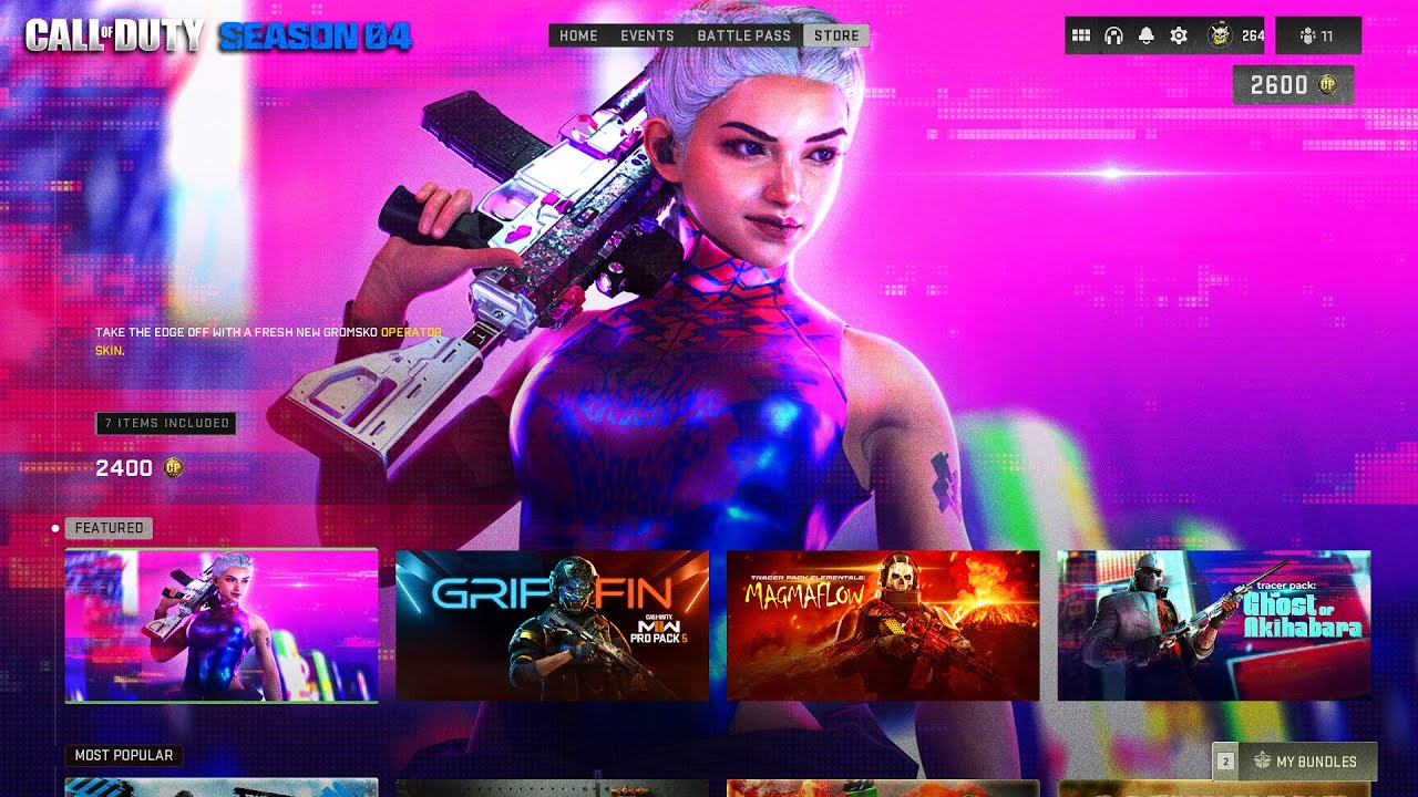 ALL 23+ NEW Bundles in Modern Warfare 2 Season 4 | Crash Bandicoot, Elemental Tracers & 4th of July!