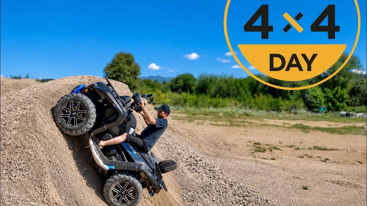 Off Road 4x4 Macera Dolu / Segway Snarler AT6 L