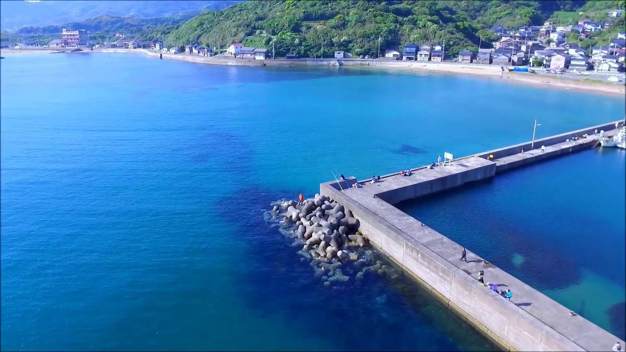 【空撮】波津漁港 Phantom 3 std