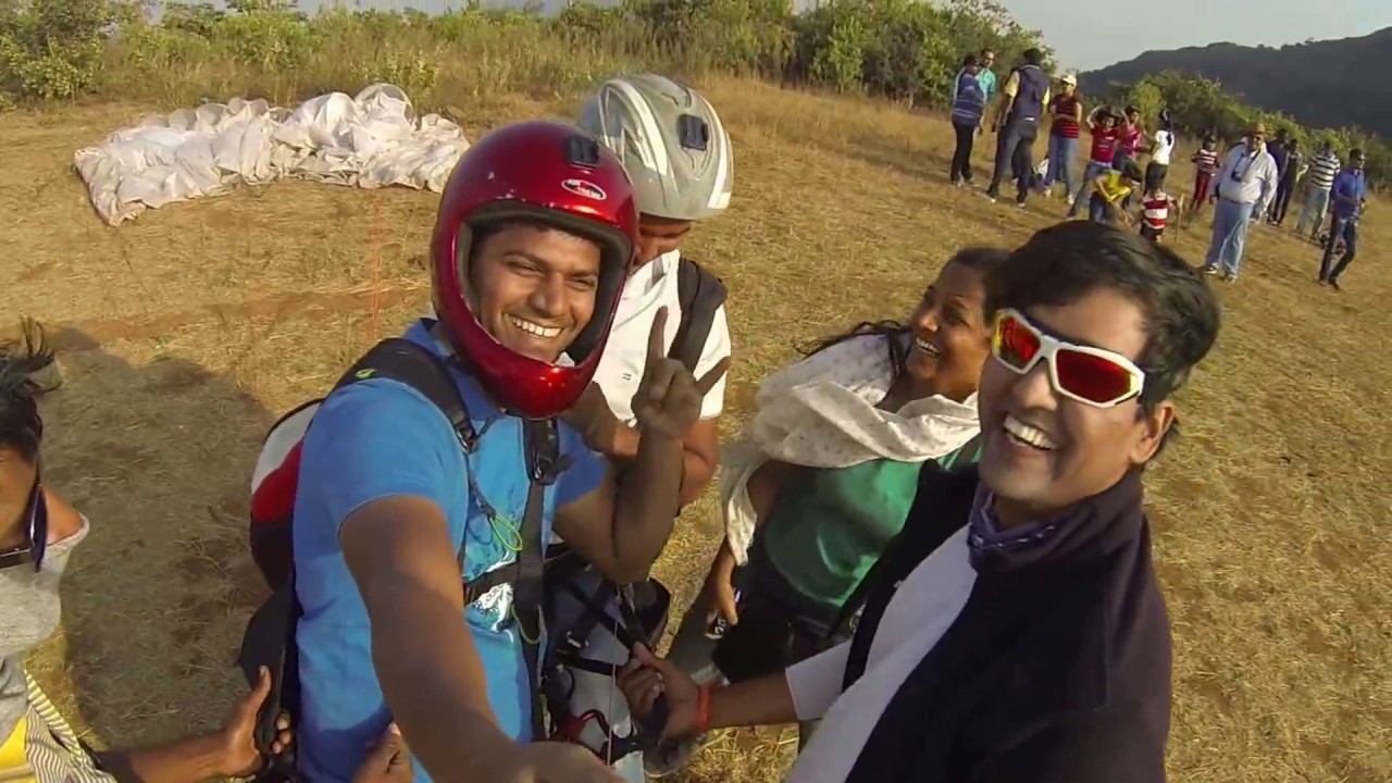 Paragliding at kamshet