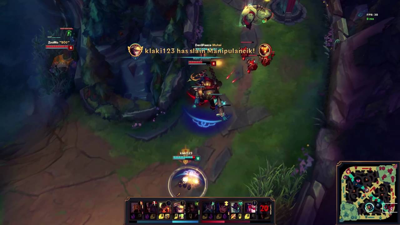 DevilPeace \\ League of Legends \\ Support carry \\ Montage #3