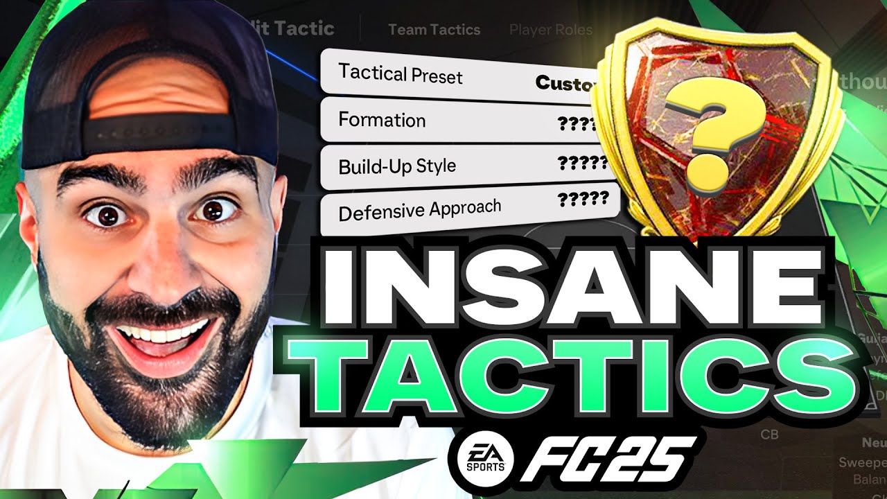 THE BEST META *HIDDEN* FORMATION & CUSTOM TACTICS IN FC 25 ULTIMATE TEAM