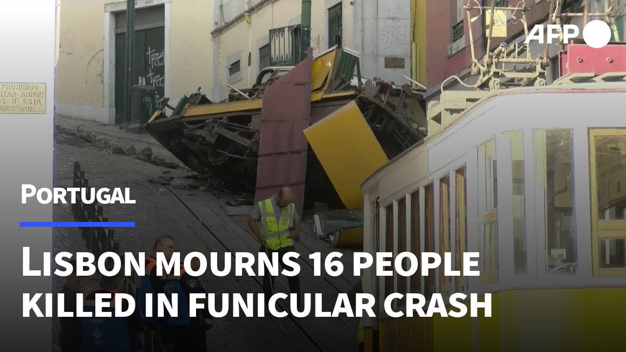 Lisbon mourns after funicular crash kills 16 people | AFP