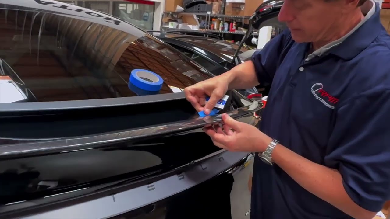 2026+ | MODEL Y JUNIPER REFRESHED PERFORMANCE STYLER SPOILER, Made with real dry molded carbon fiber