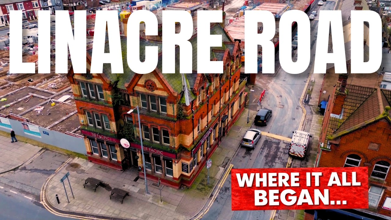 The Street I Grew Up On – Linacre Road From Above