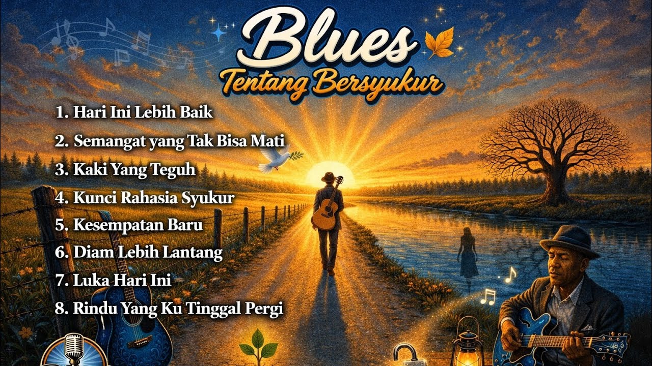 Kumpulan Blues Tentang Bersyukur | Kumpulan Lagu Blues Enak