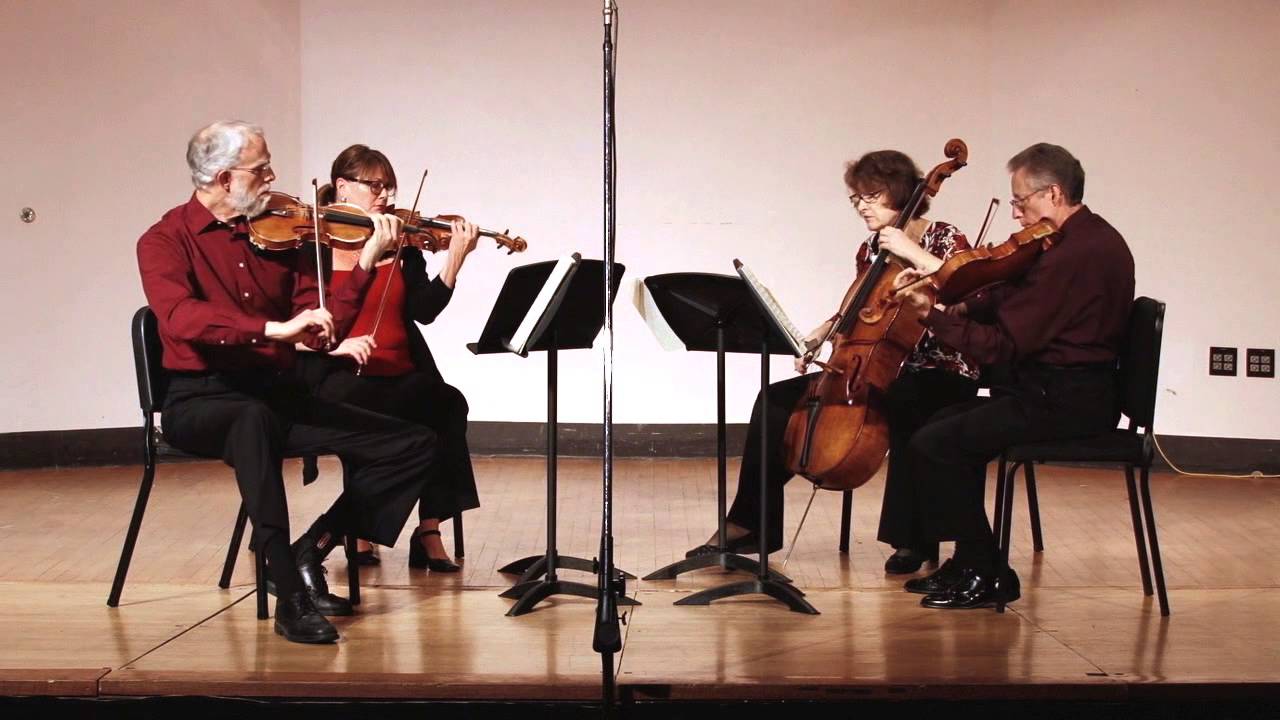 QUBE, the String Quartet at Otterbein University: Arriaga, Quartet No. 2 in A Major