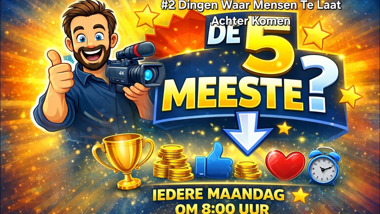 De 5 Meeste - Dingen Waar Mensen Te Laat Achter Komen #2