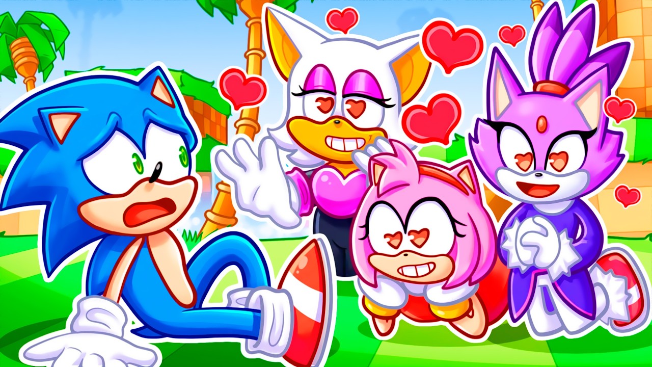 TODAS AS MENINAS SE APAIXONARAM pelo SONIC no ROBLOX!