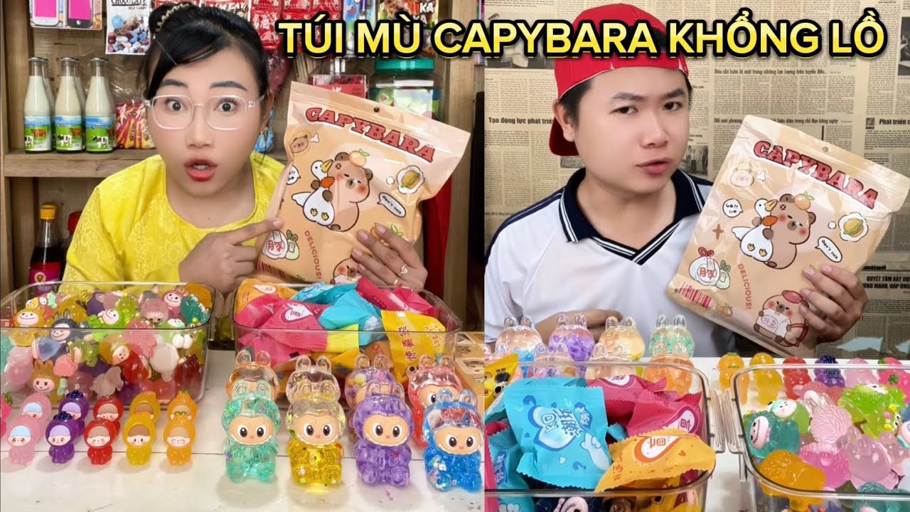 Nam Xé Túi Mù Capybara Khổng Lồ Và Cái Kết