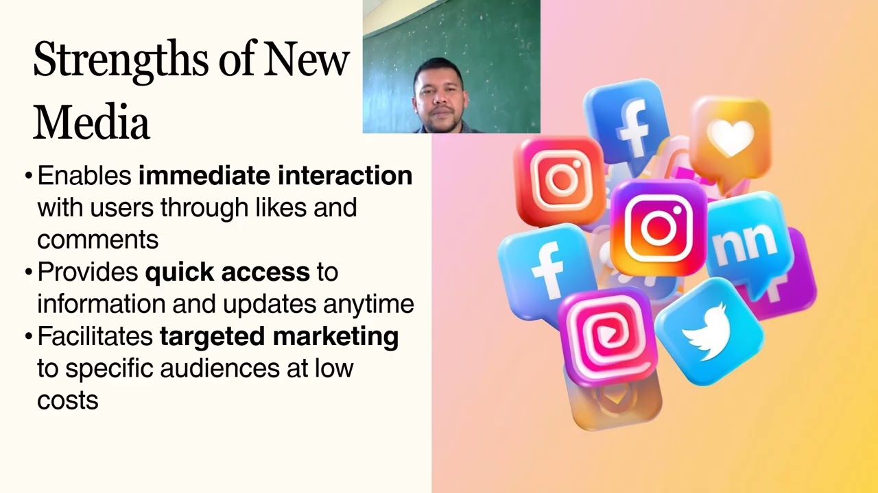 Presentation   Mass Media, New Media & Social Media