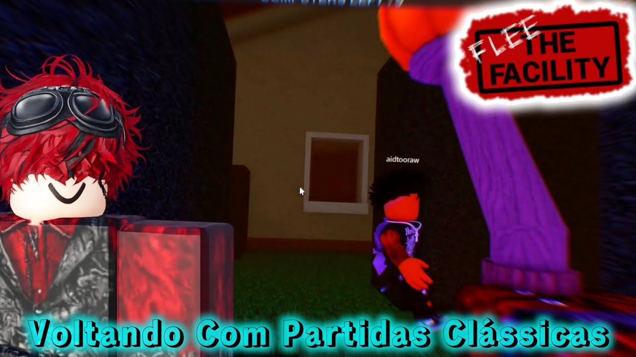 Revivendo as Gameplays Cl&aacute;ssicas - Flee The Facility (Roblox)