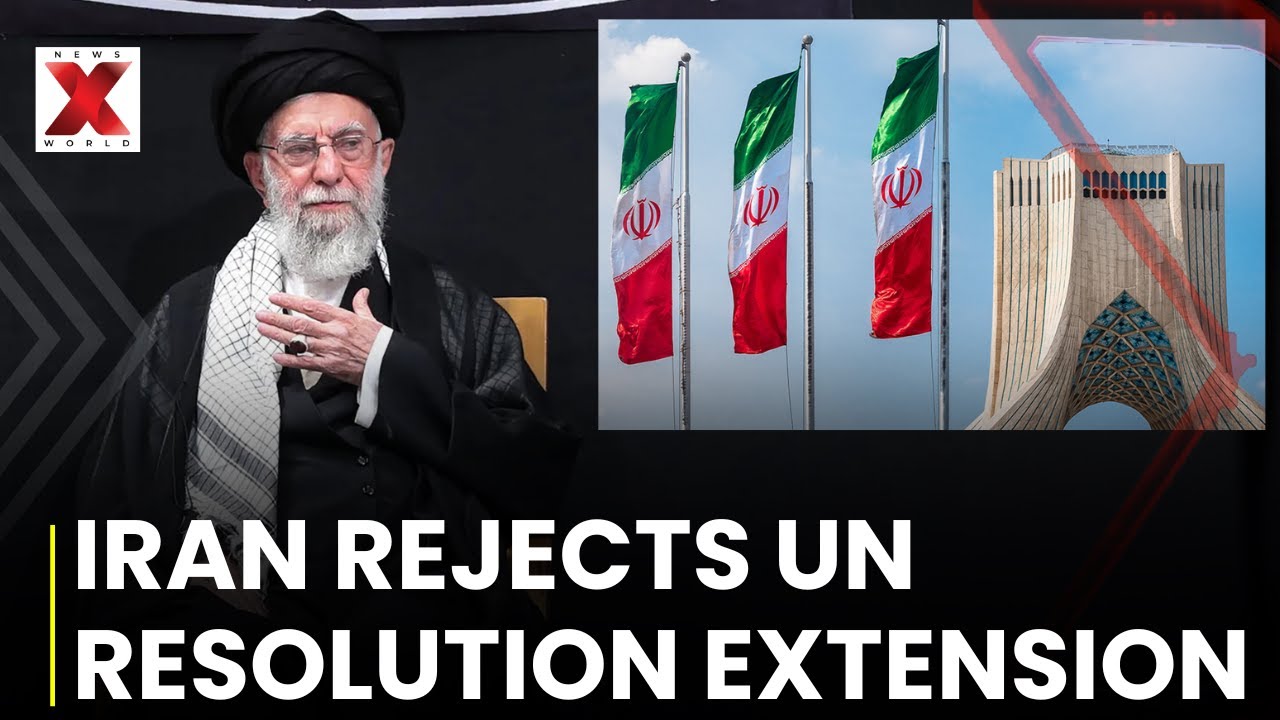Iran Begins Nuke Talks with E3, Rejects UN Resolution Extension Calling 'Meaningless' | NewsX World