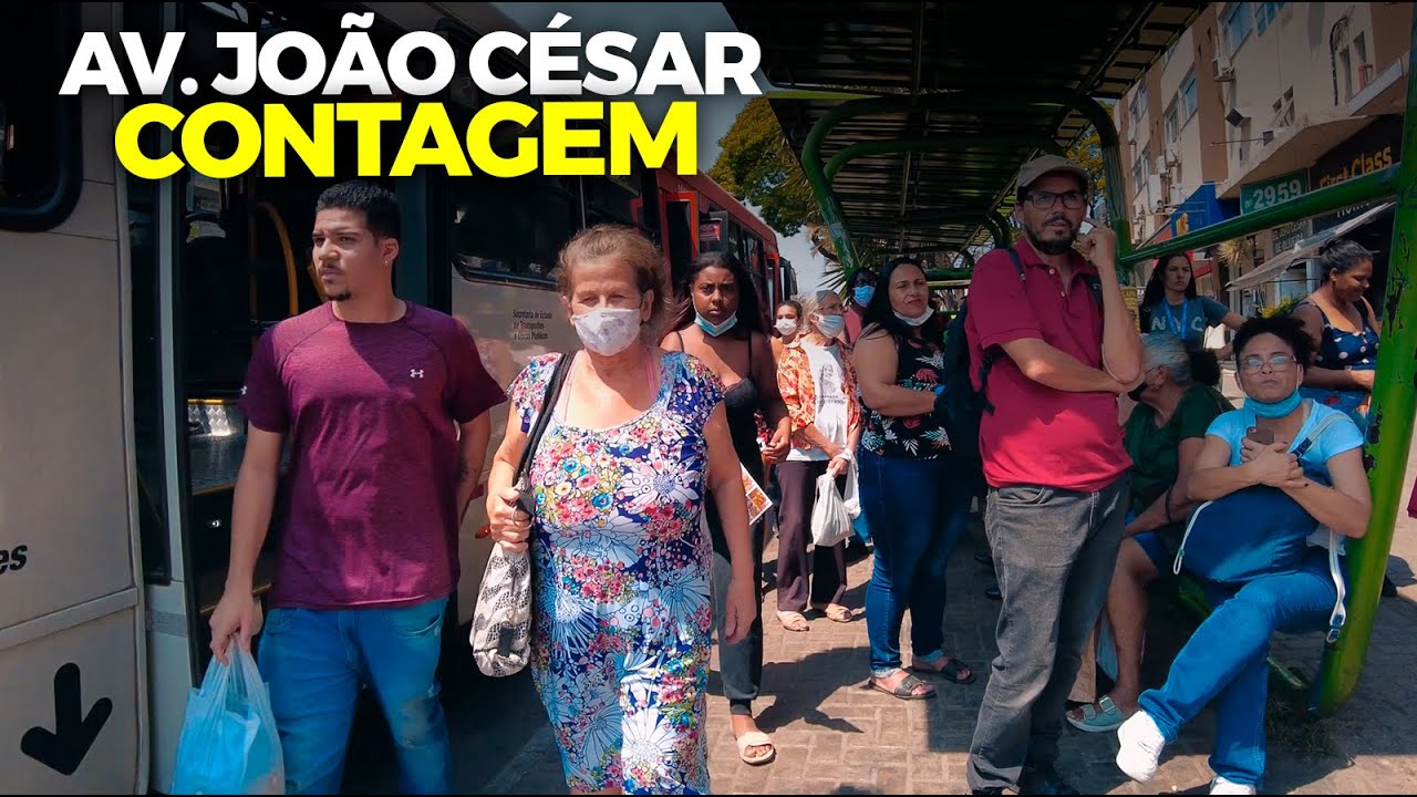 AVENIDA JOÃO CÉSAR | CONTAGEM-MG | NA RUA 4K