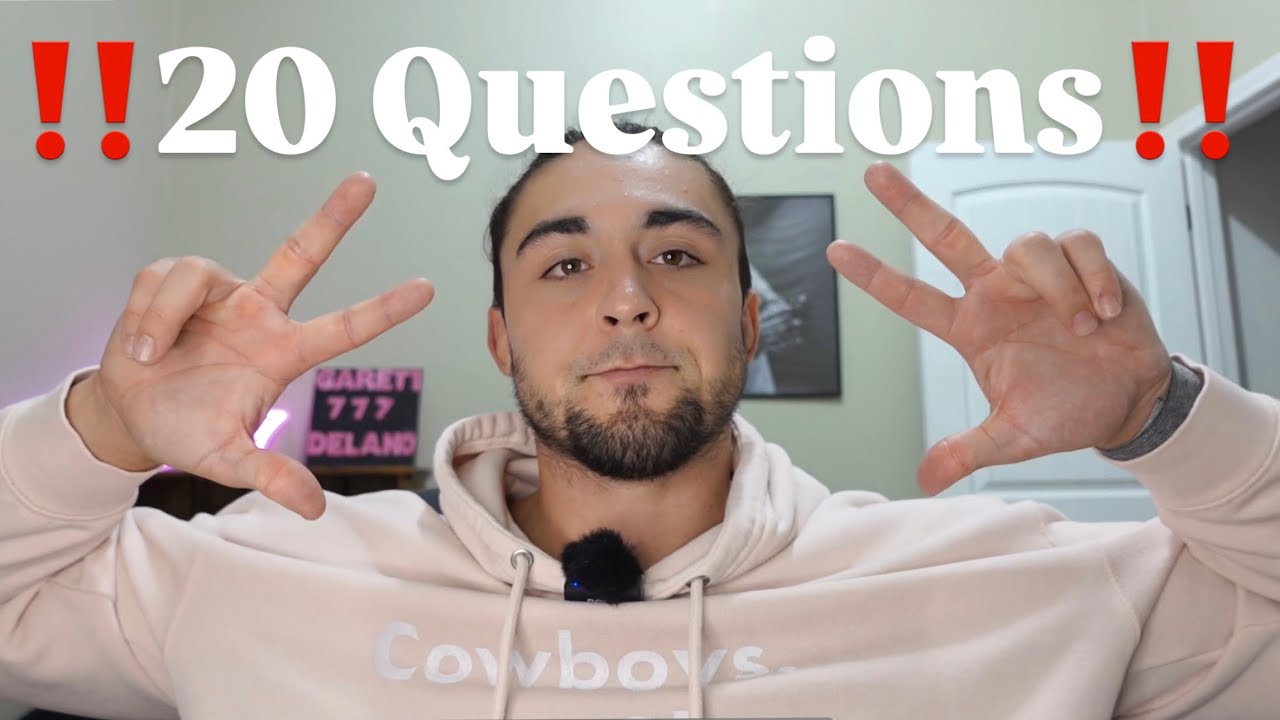 I Answered The First 20 Questions From My Followers!