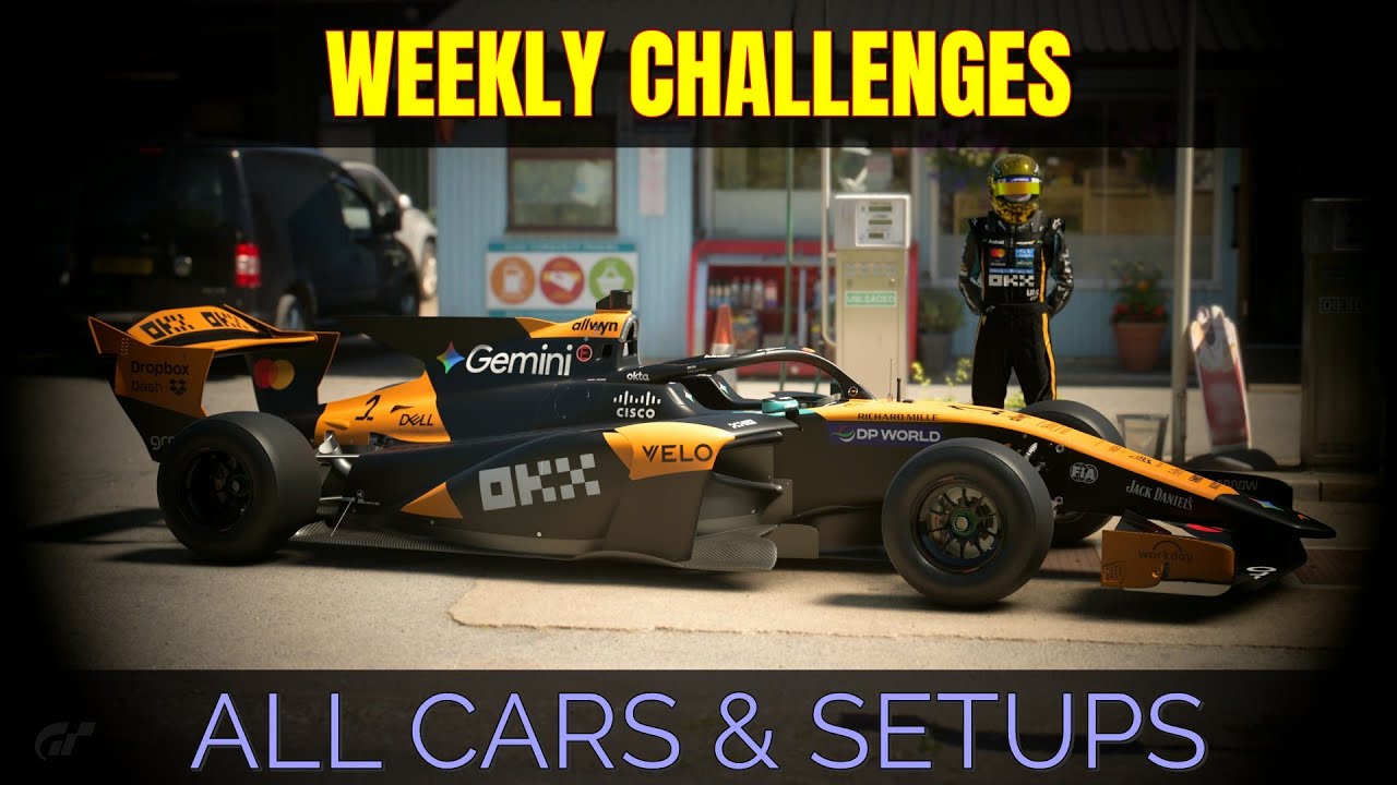 GT7 Weekly Challenges | Full Setups + Super Formula Canada