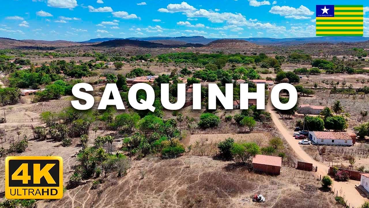 Saquinho, Picos - Piauí - Vista Aérea/Vista de Cima -  ULTRA HD 4k - Drone Mini 4 Pro